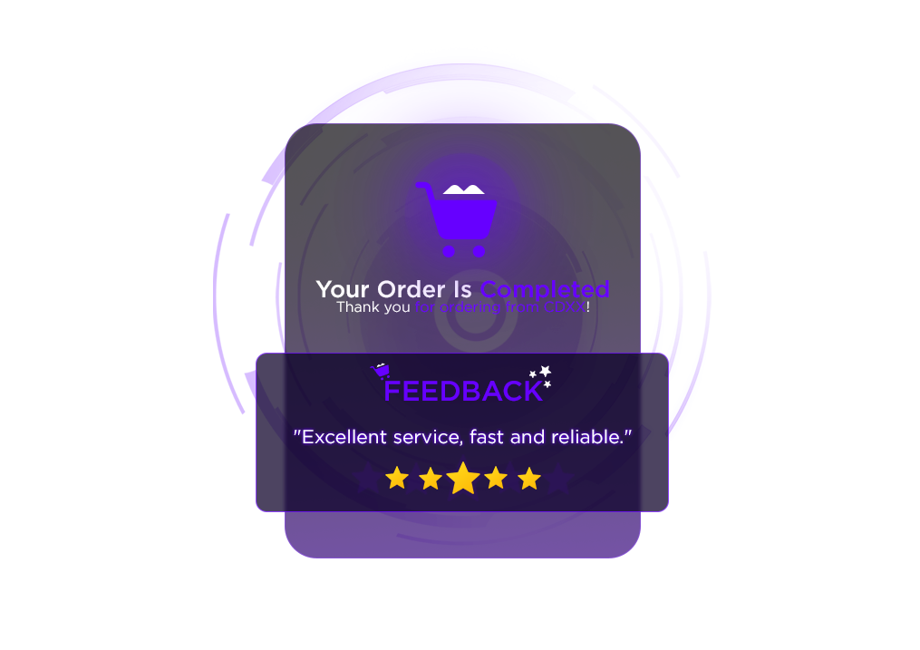 Order completed: live support and chat after checkout